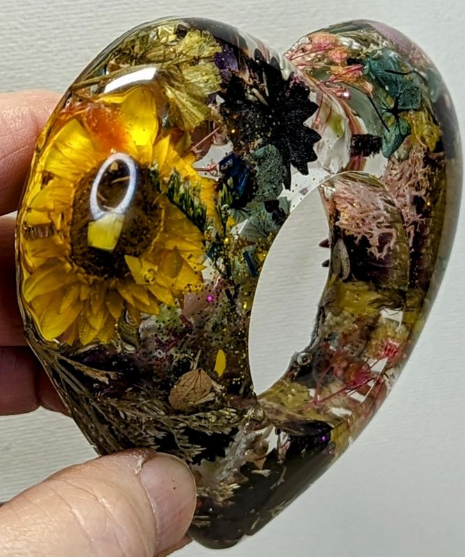 Resin tea light candle 