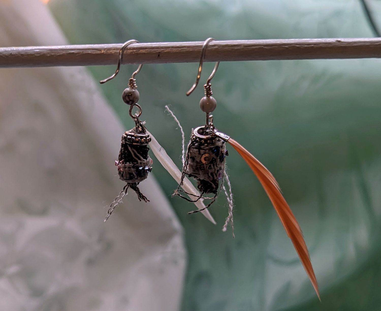 Name; Boho/ hippie pierced earrings 