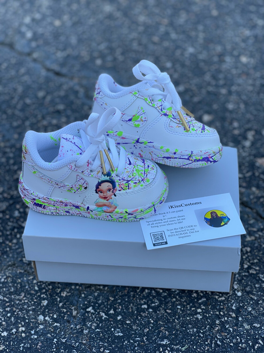 Princess Custom Af1s (TODDLER)