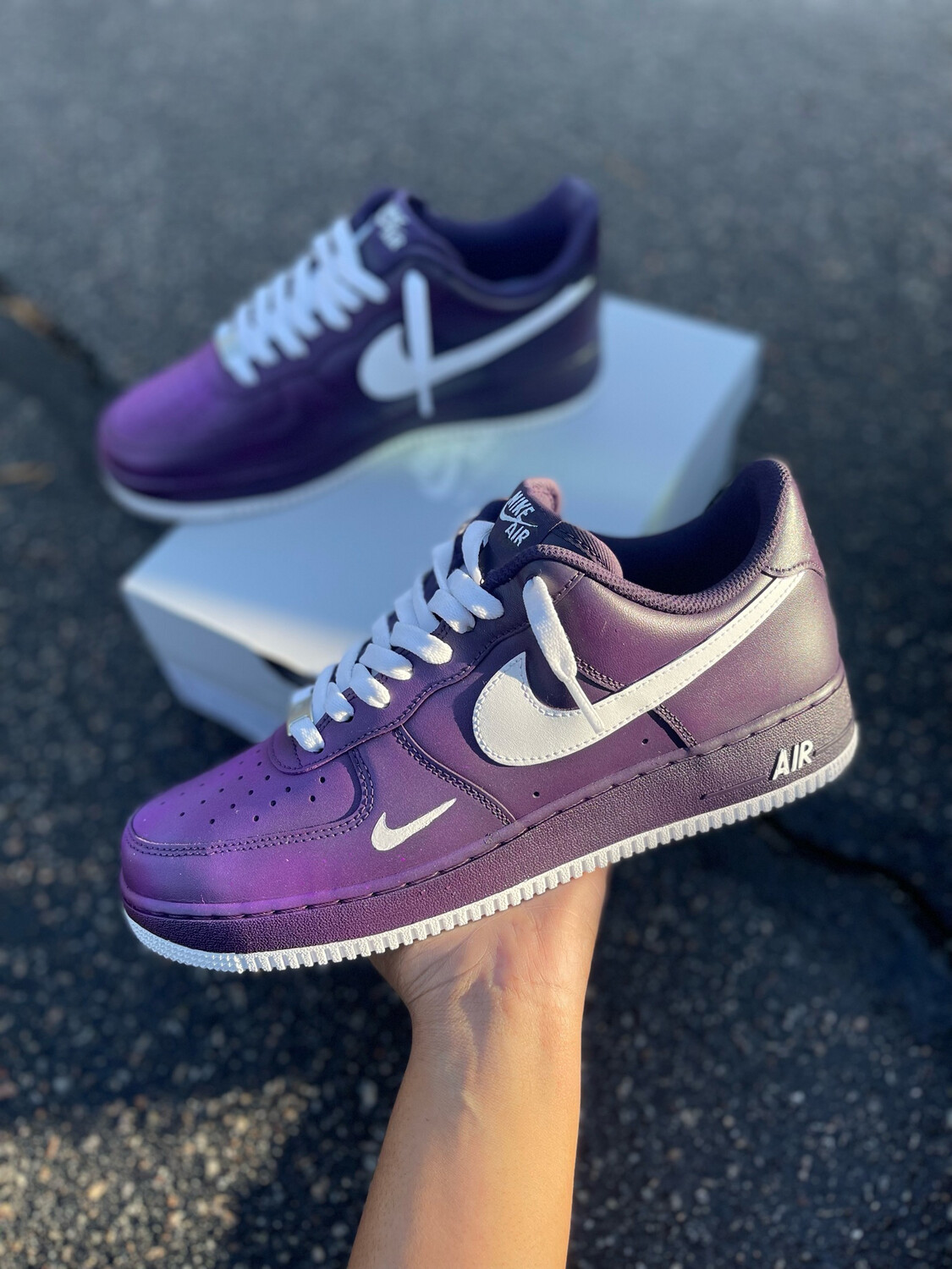 Purple FADE AF1