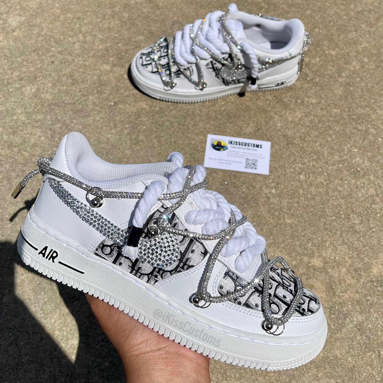 Dior Diamond Custom AF1s