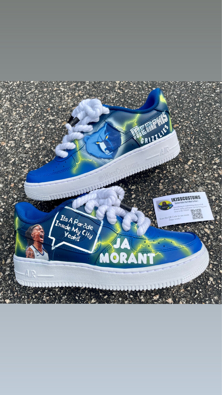 Ja Morant themed customs