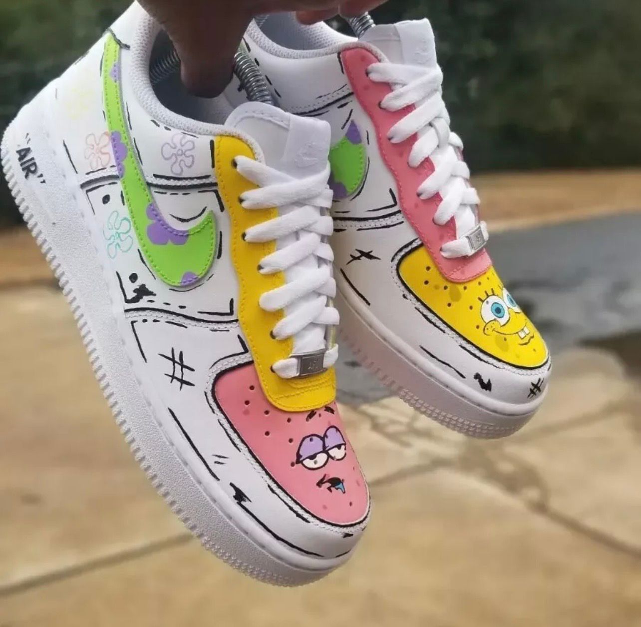 Spongebob Cartoon AF1