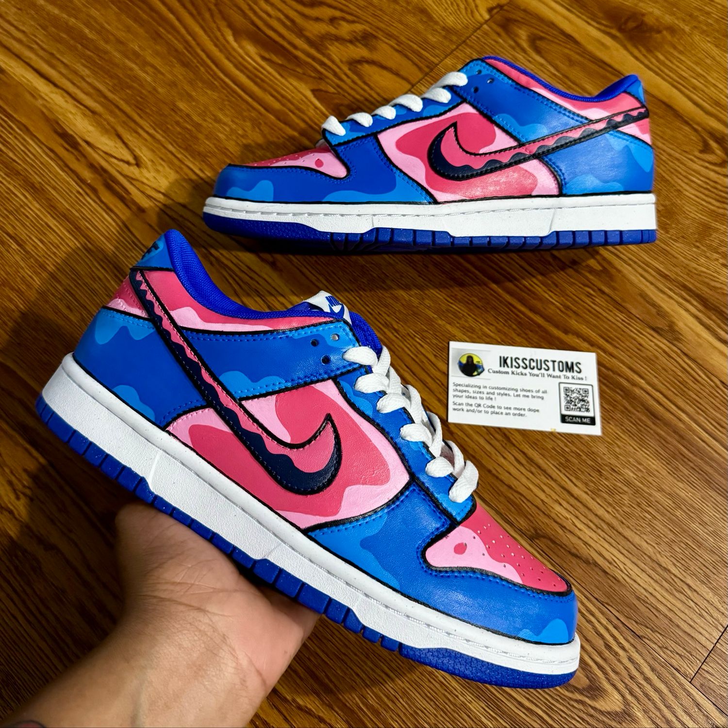 Angel x Stitch Dunks