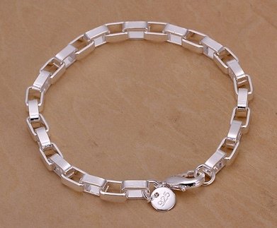 Pulsera  de cuadros de 0.5 Cm.