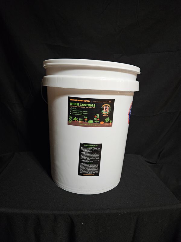 Worm Castings 5 Gallons