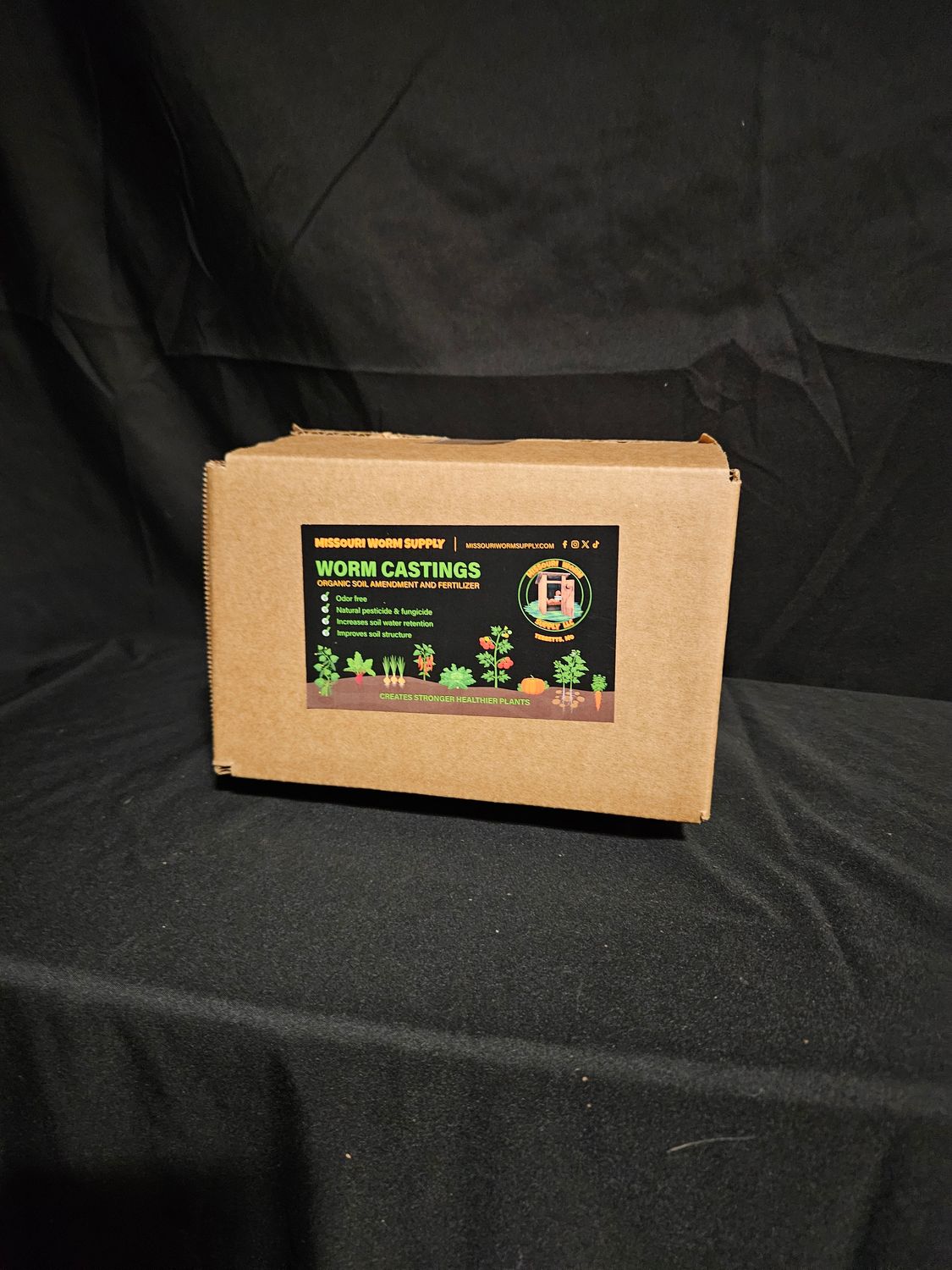 WORM CASTINGS 1 GALLON