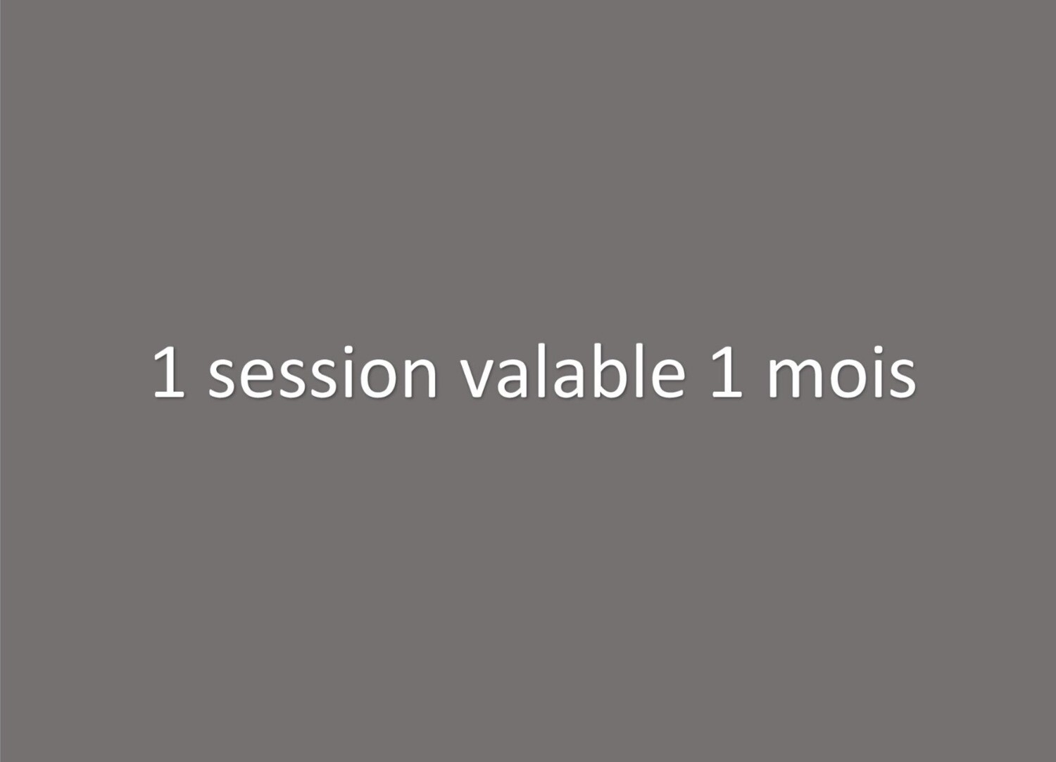 Session pilates ou Cuisses Abdos Fessier ou fitness valable 1 mois