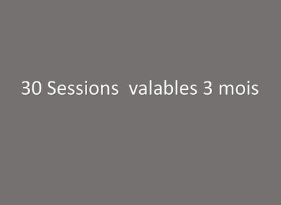 30 Session pilates ou Cuisses Abdos Fessier ou fitness valable trois mois