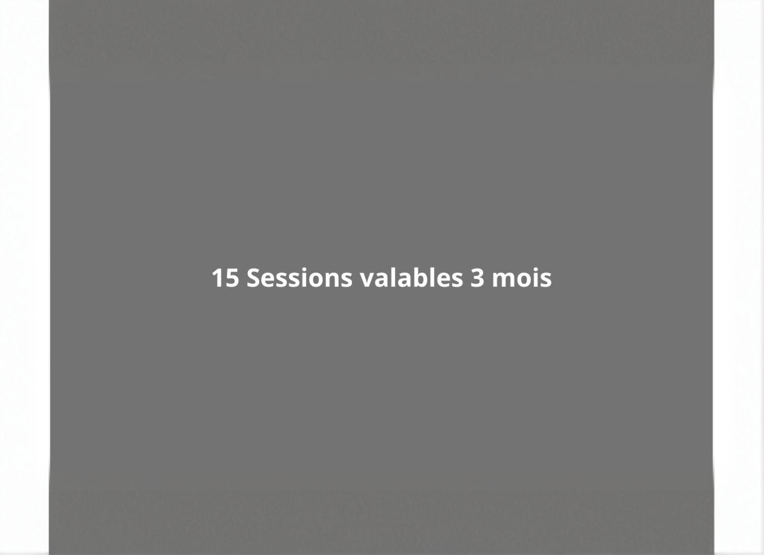 15 Sessions Le Studio