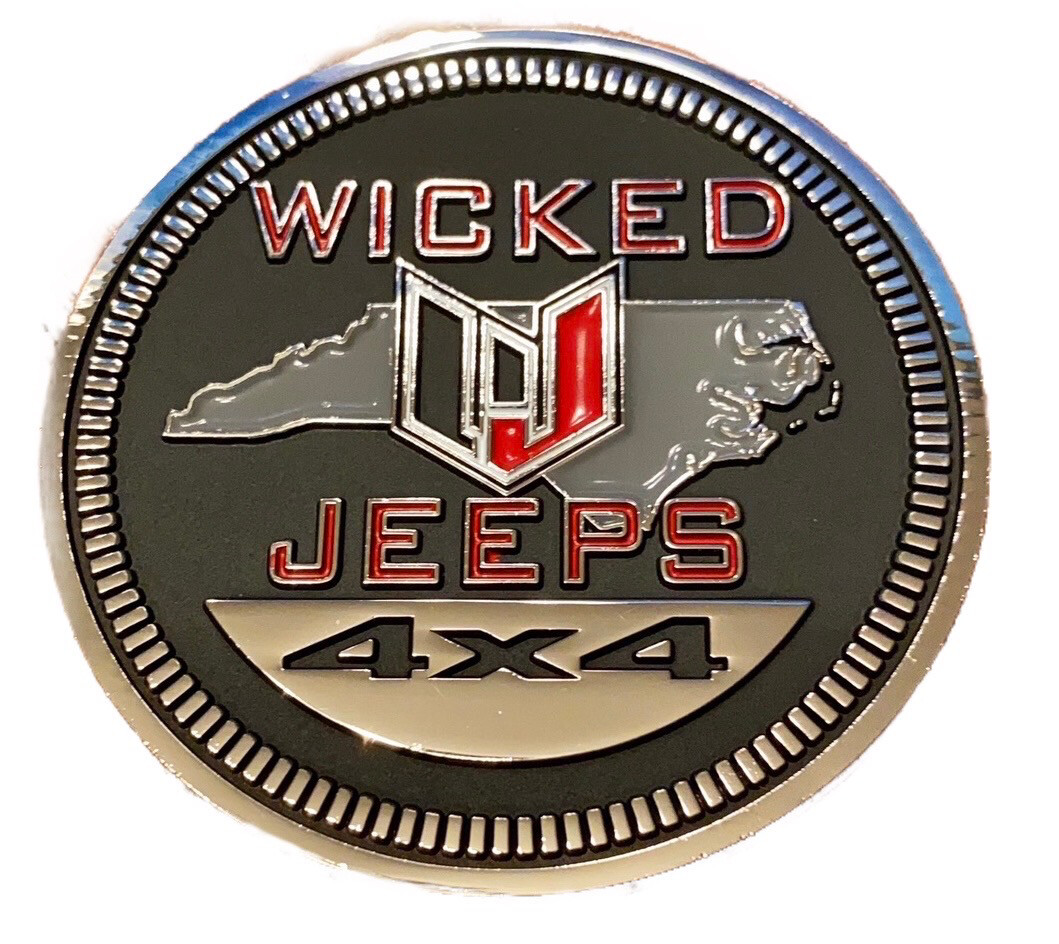 Wicked Jeeps NC Trail Badge
