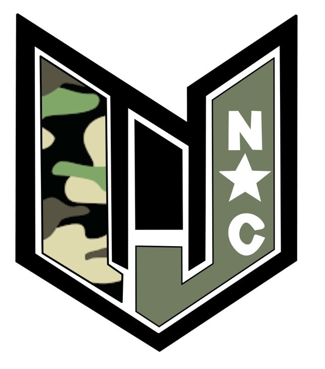 Wicked Jeeps NC Logo Shield Military Camo