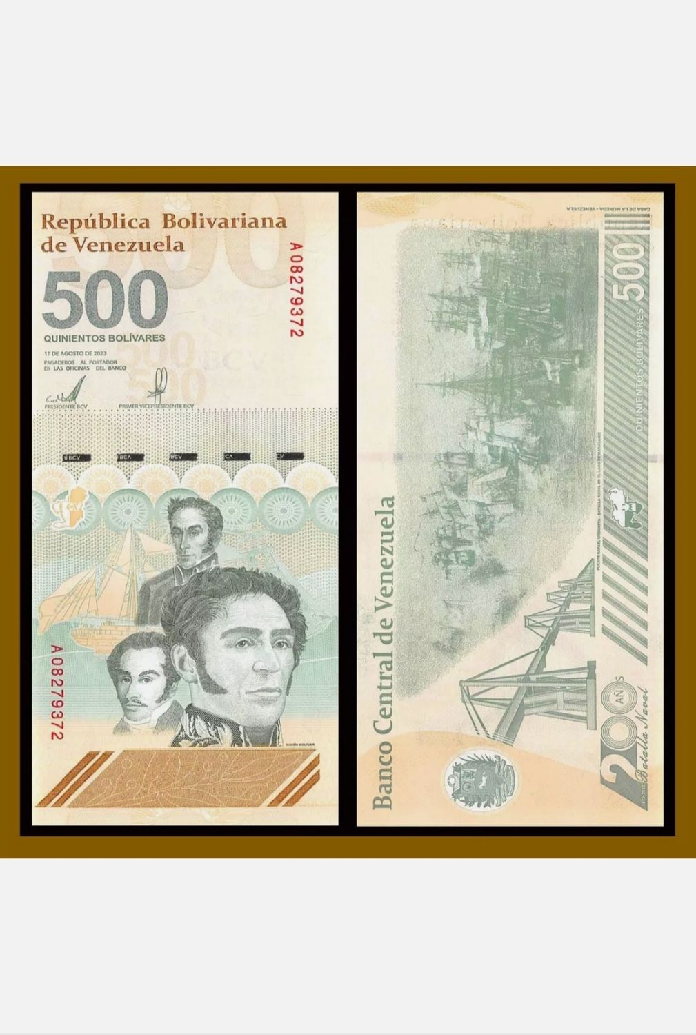 500 Digital Venezuelan Bolivar