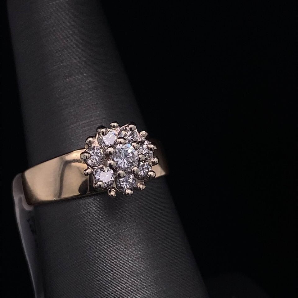 14kt Diamond Fashion Ring
