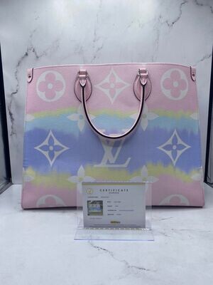 Louis Vuitton On The Go Tote Limited Edition Escale Monogram Giant GM