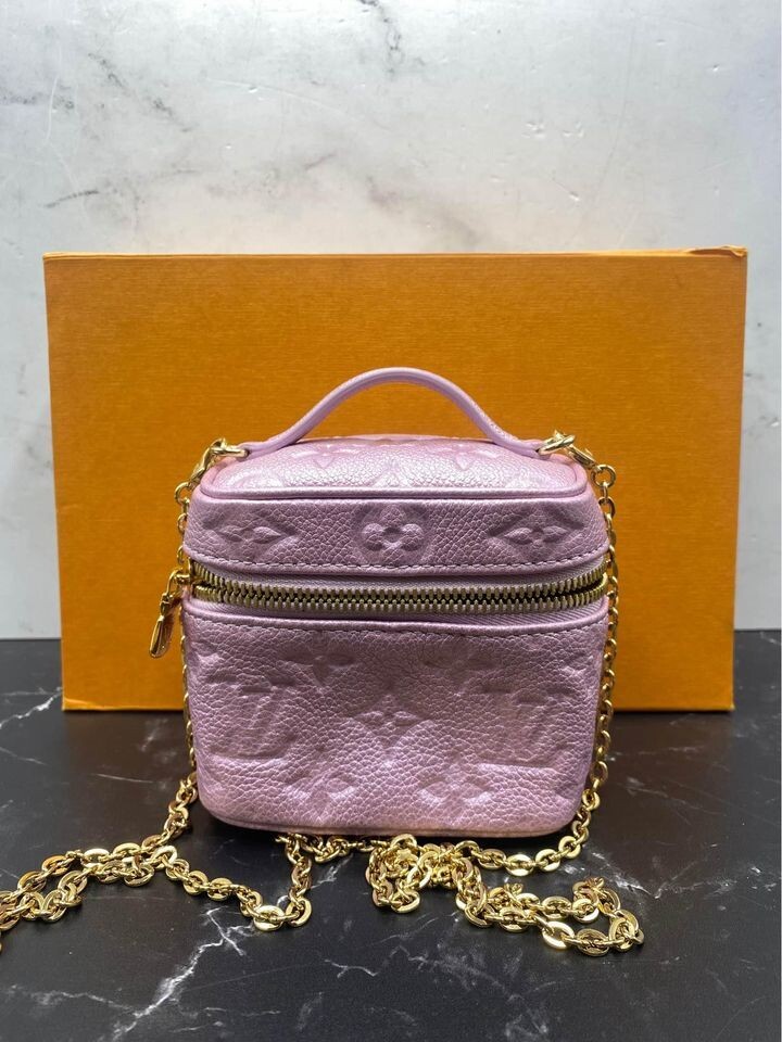 Louis Vuitton Micro vanity Chiped with COA