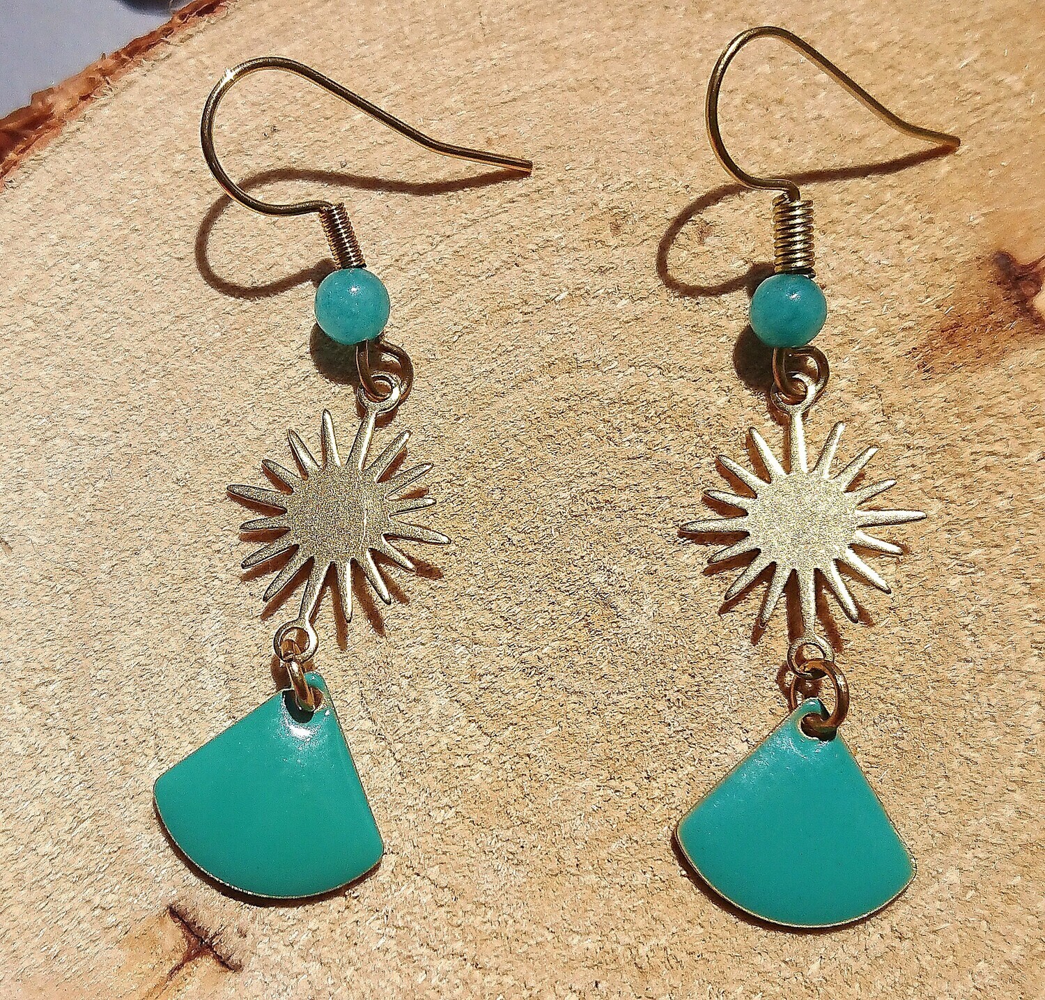 Boucles Ella bleues