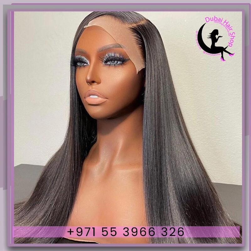 Alicia Straight Human Hair Lace wig (26 inches)