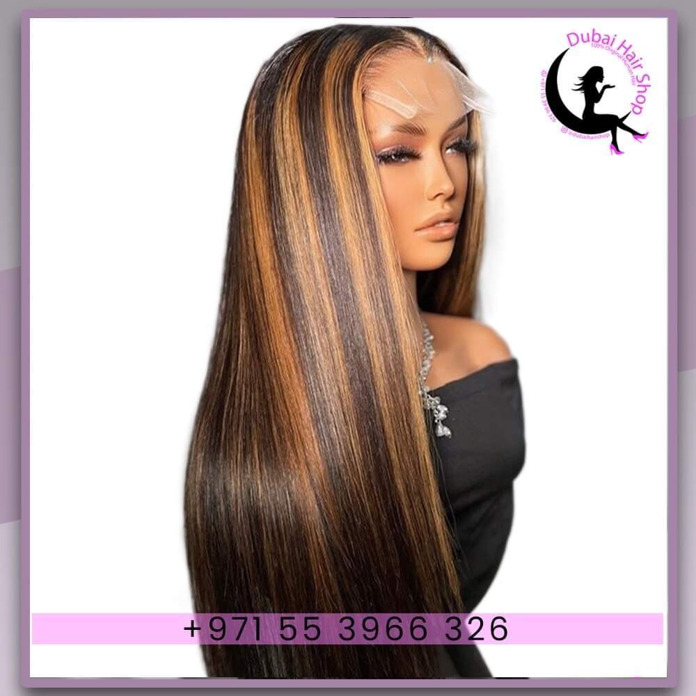 Nancy Highlighted Human Hair Lace wig