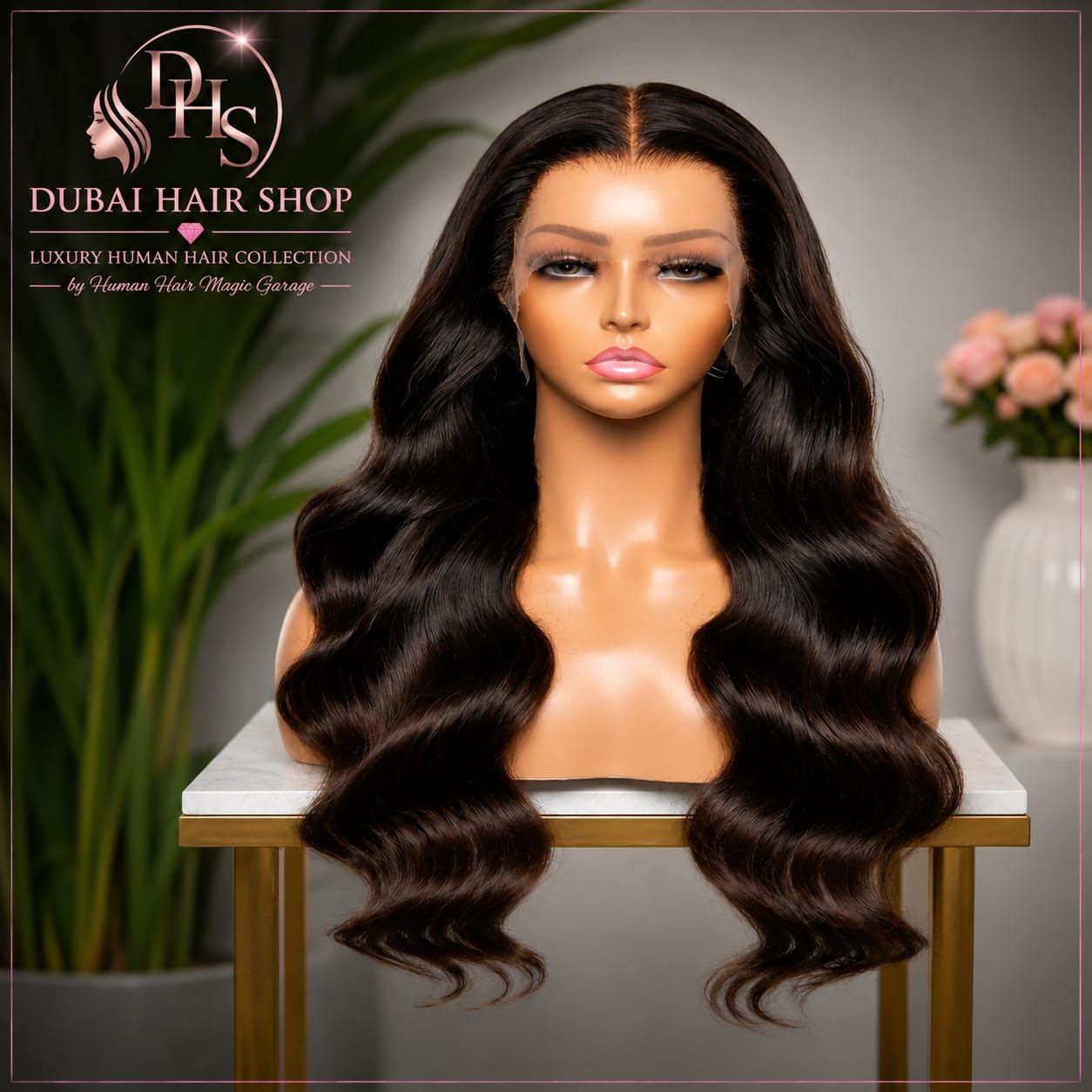 Kimmy Body wave Human Hair Lacefront Wig 24 Inches