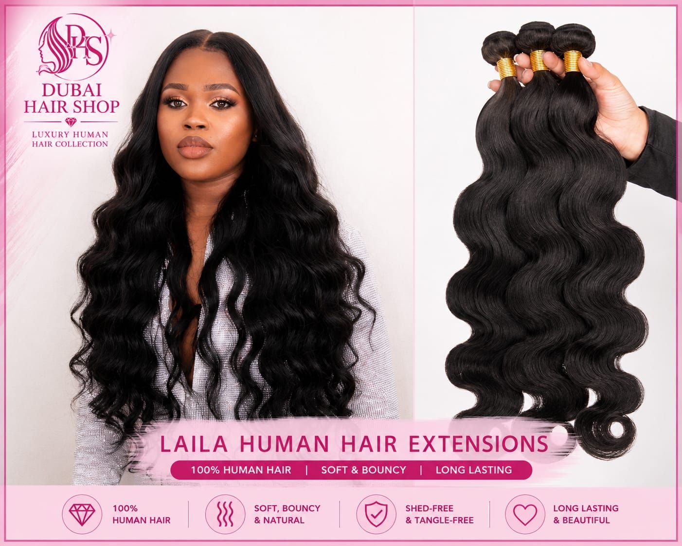 Laila Human Hair Extensions Laila Human Hair Extensions