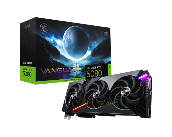 MSI RTX5080 VANGUARD SOC 16G
