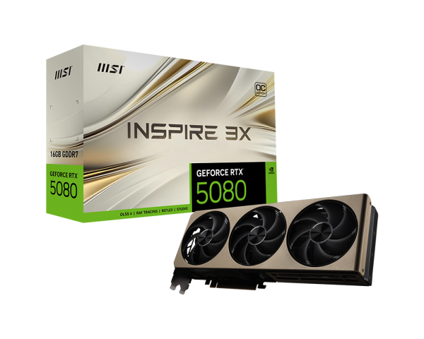MSI RTX5080 INSPIRE 3X OC 16G