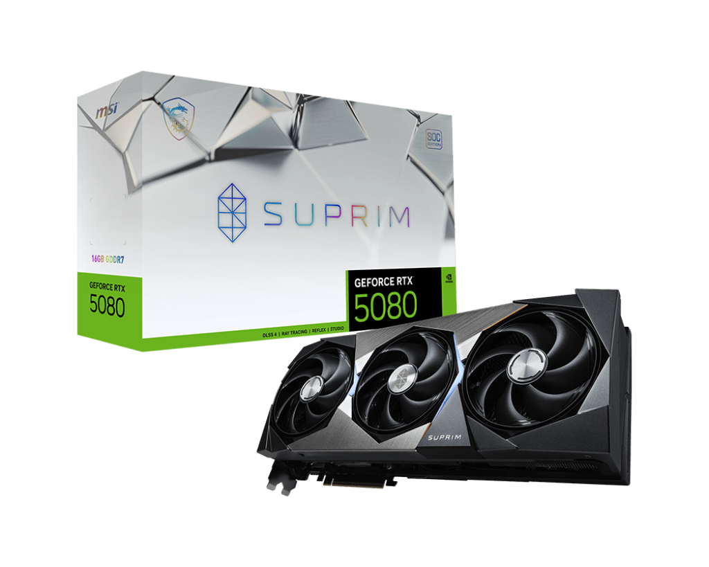 MSI RTX5080 SUPRIM SOC 16G