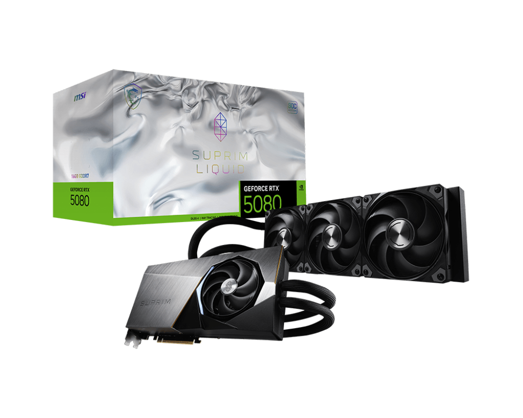 MSI RTX5080 SUPRIM LIQUID SOC 16G