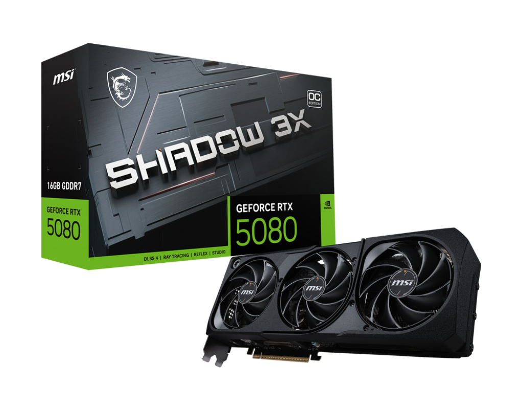 MSI RTX5080 Shadow 3X OC 16G