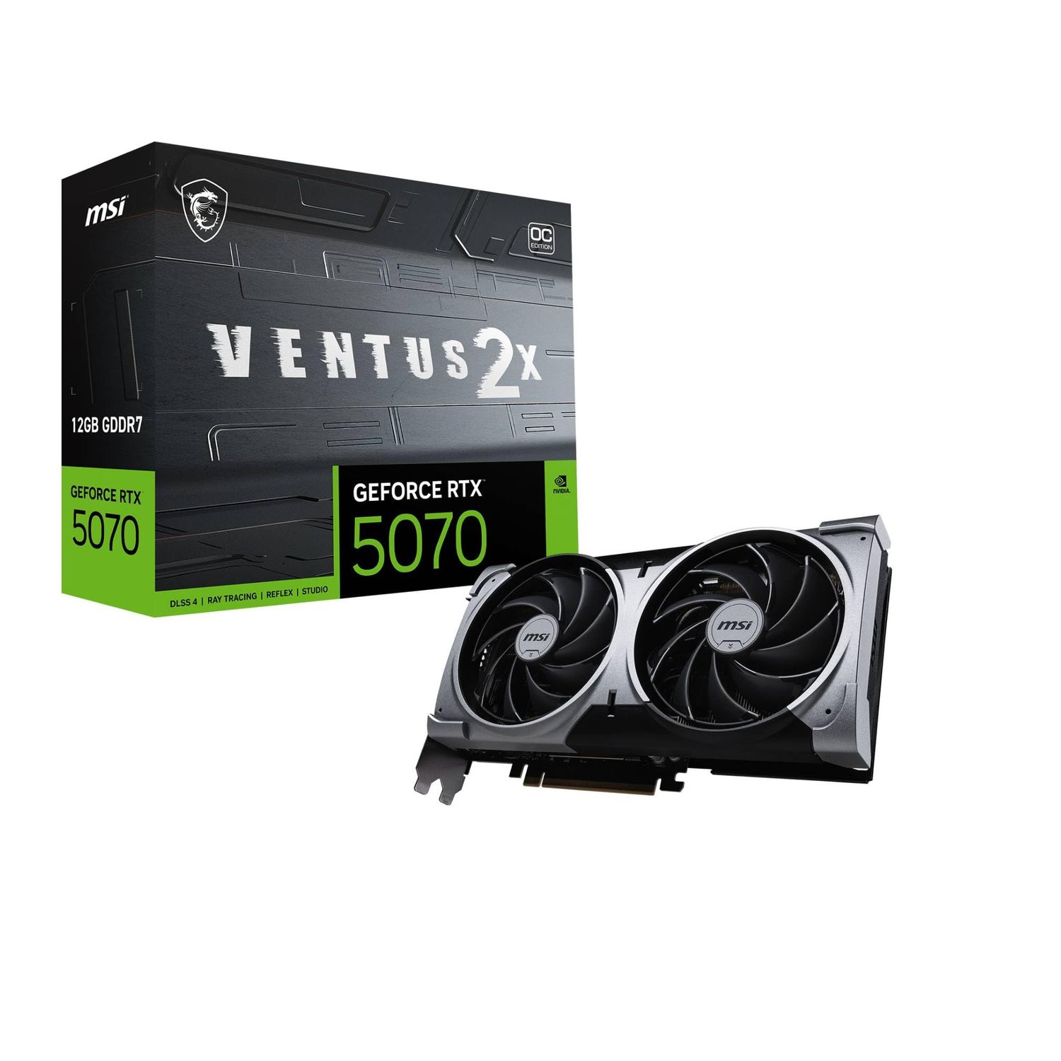 MSI RTX5070 VENTUS 2X OC 12G