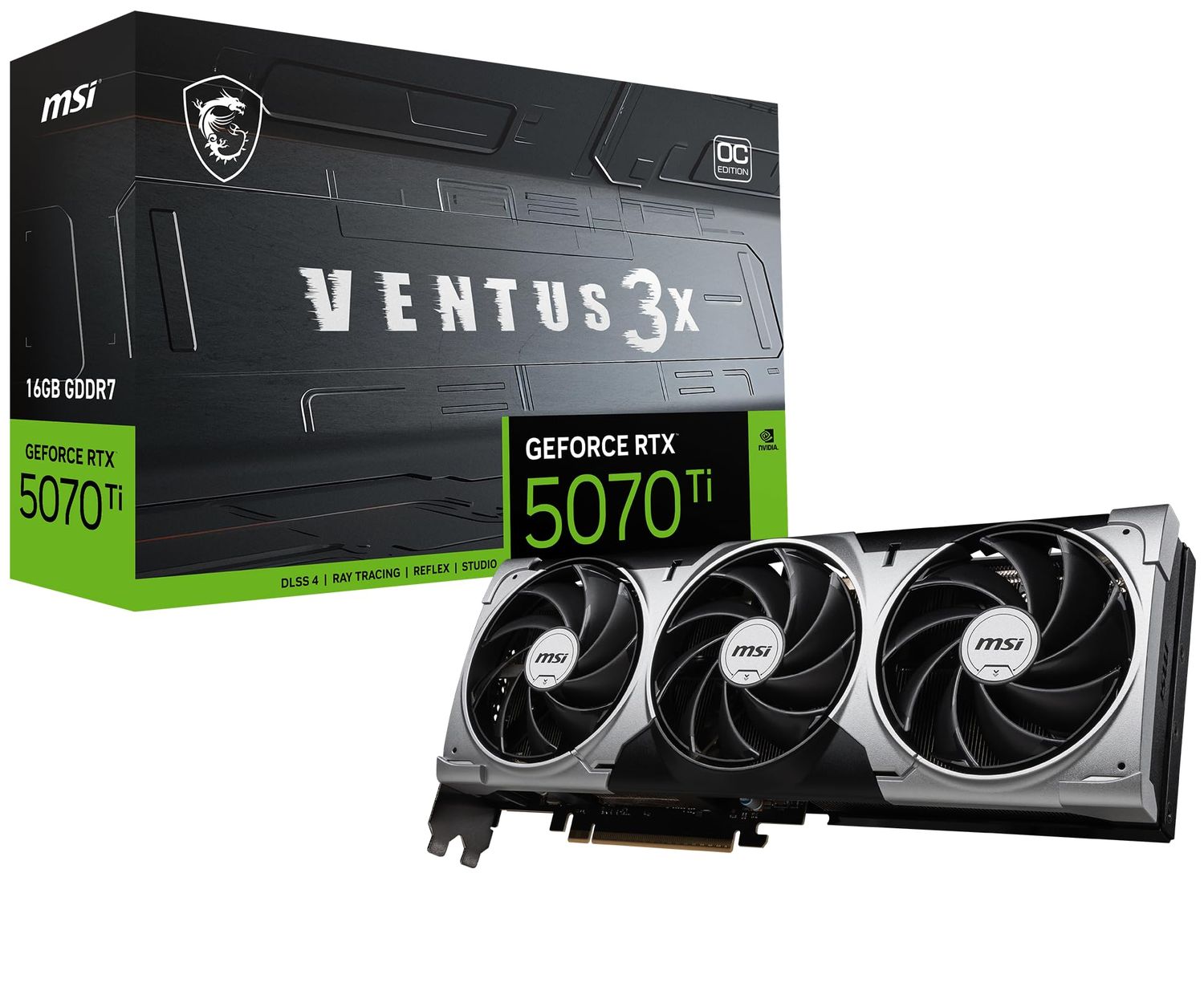 MSI RTX5070TI VENTUS 3X OC 16G