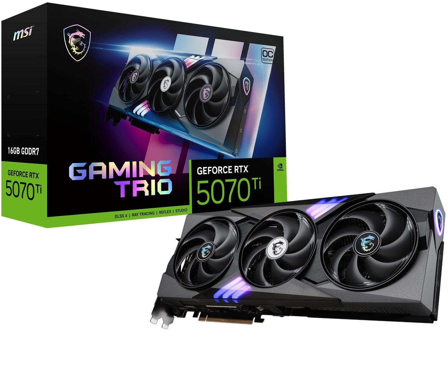 MSI RTX5070TI GAMING TRIO OC 16G