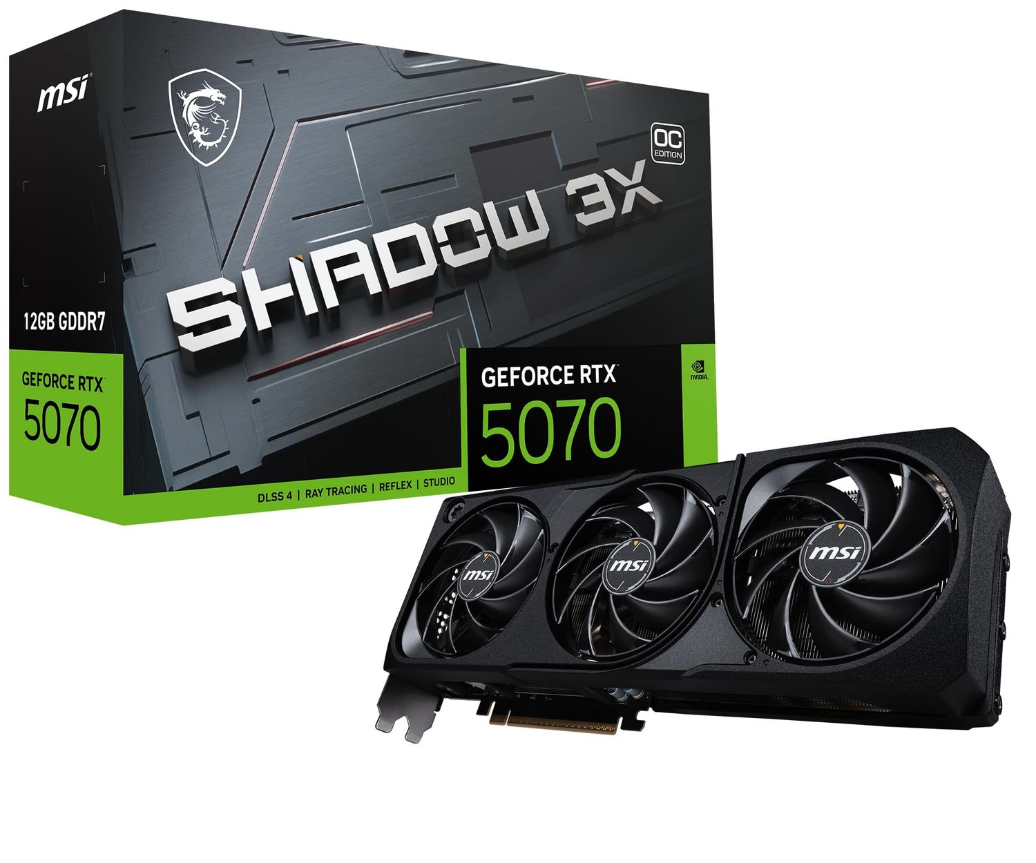 MSI RTX5070 SHADOW 3X OC 12G