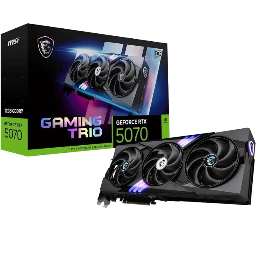 MSI RTX5070 GAMING TRIO OC 12G