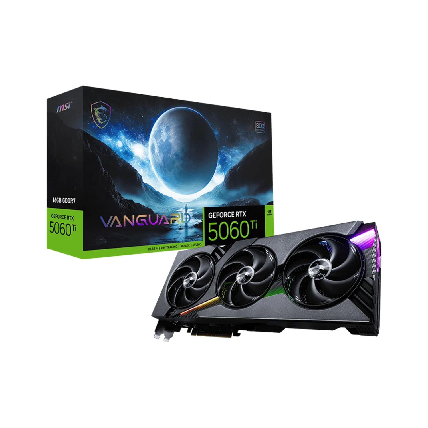 MSI RTX5060TI VANGUARD SOC 16G