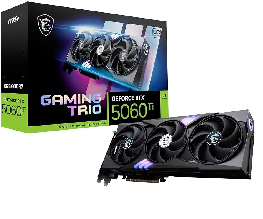 MSI RTX5060TI GAMING TRIO OC 16G