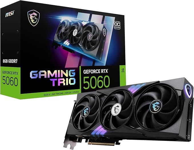 MSI RTX5060 GAMING TRIO OC 8G
