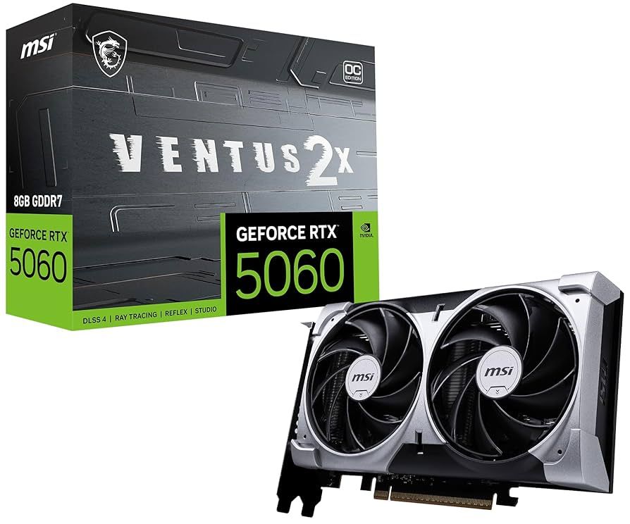 MSI RTX5060 VENTUS OC 2X 8G