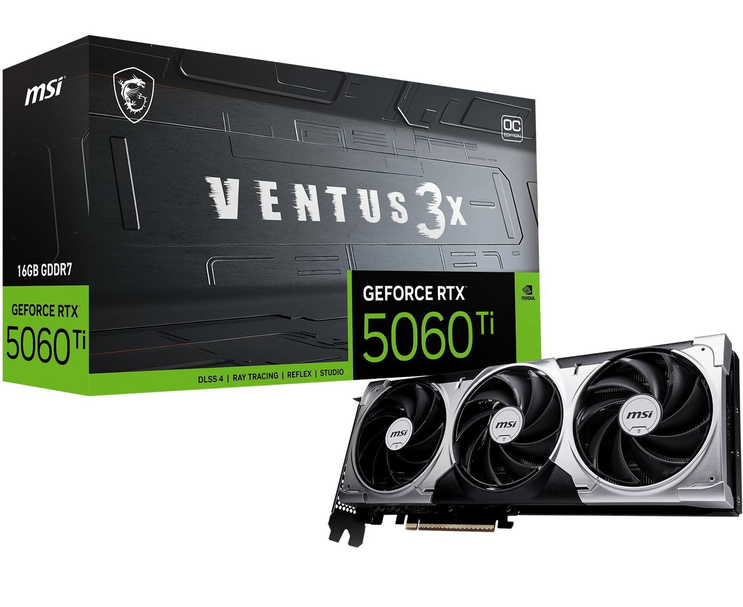 MSI RTX5060TI VENTUS 3X OC 16G