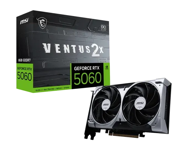 MSI RTX5060TI VENTUS 2X OC PLUS 8G