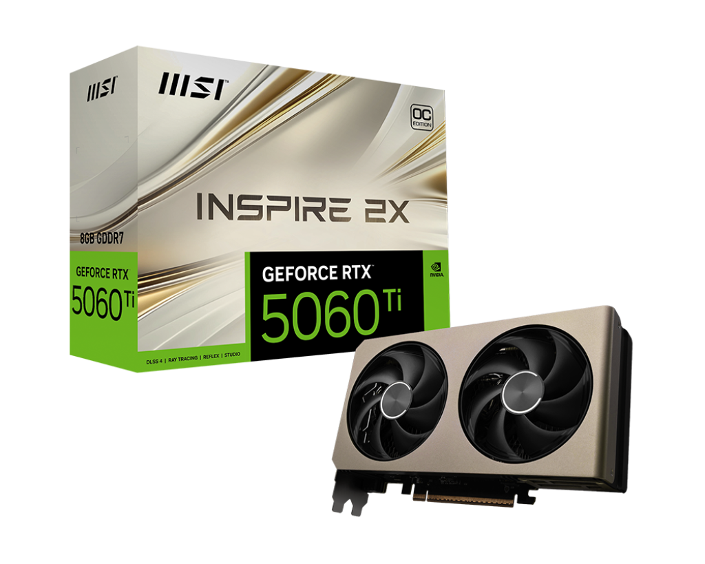 MSI RTX5060TI INSPIRE 2X OC 8G