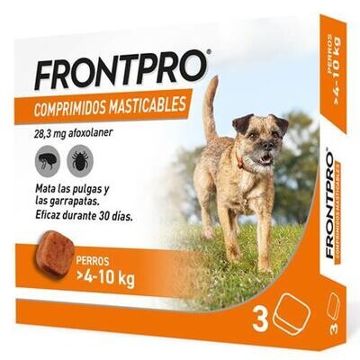 FRONTPRO MASTICABLE 4-10kg 3 COMPRIMIDOS