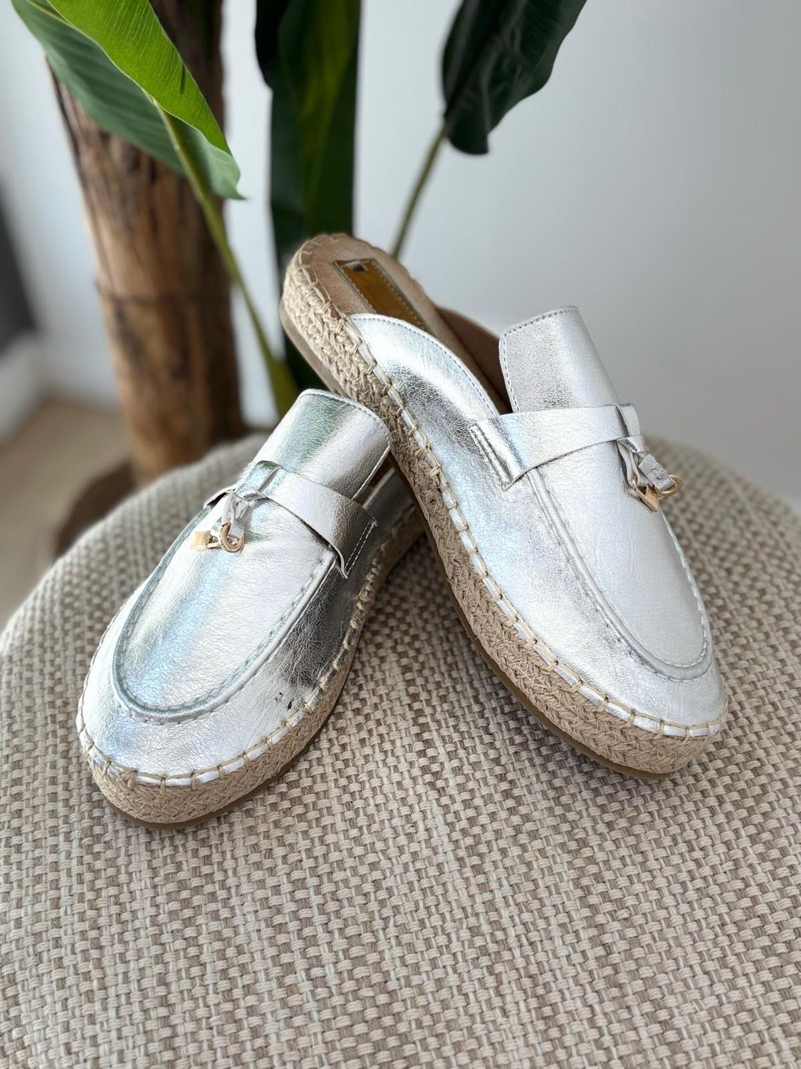 Slipper Silber