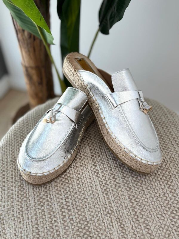 Slipper Silber