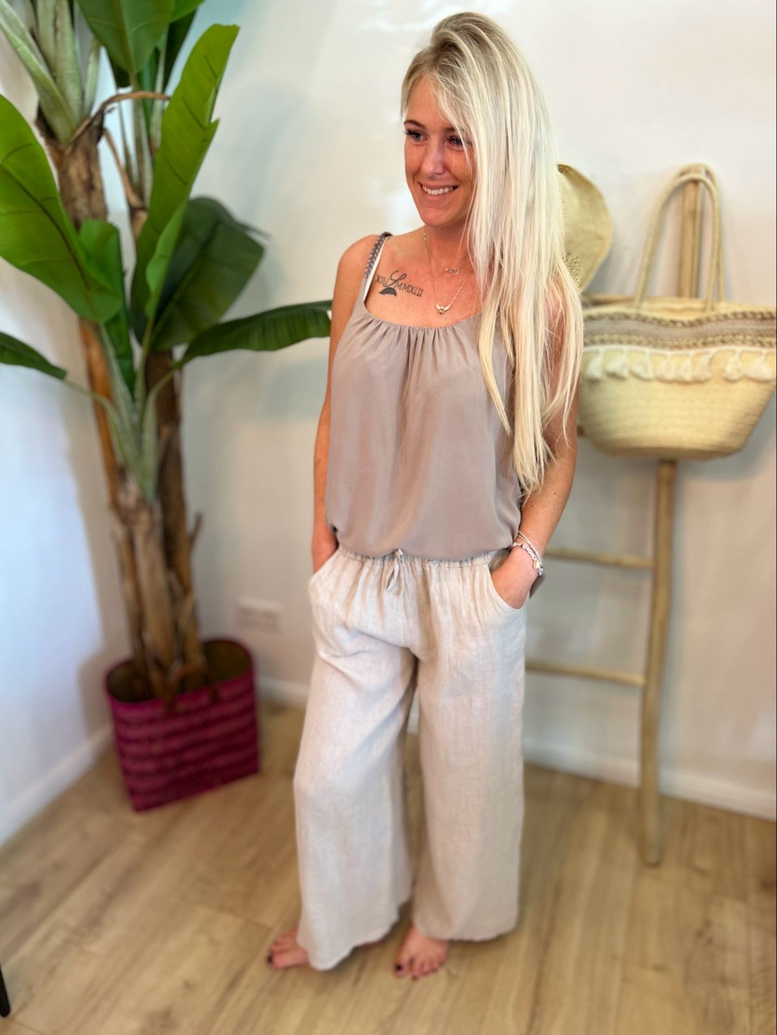 Leinenhose “Cozy“