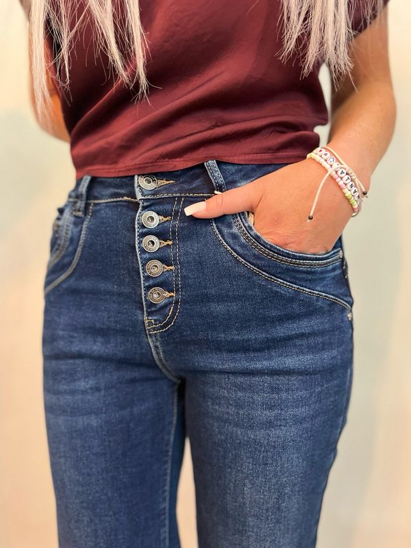 Jeans gerades Bein „Caro“