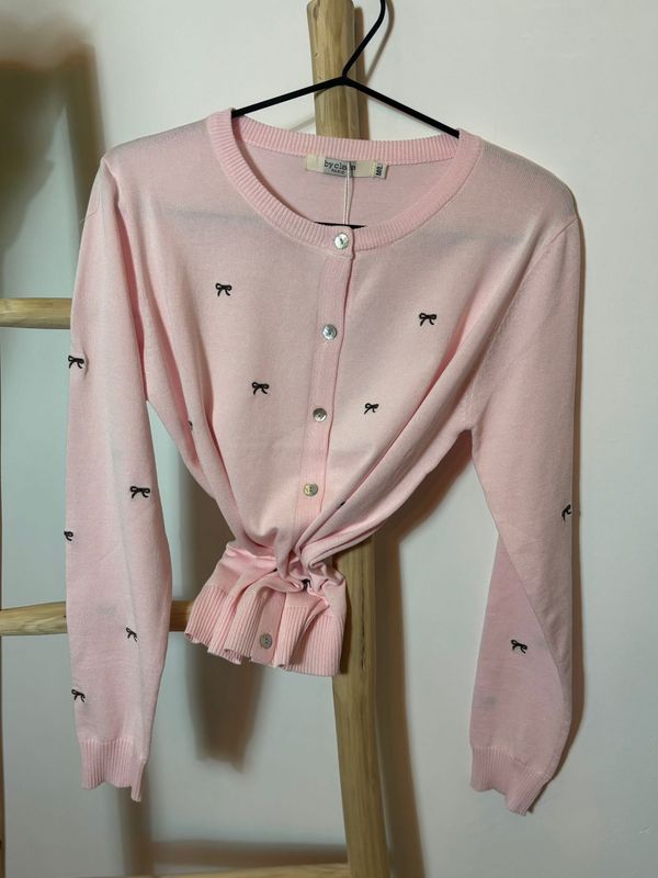 Strickjacke "Schleifen"