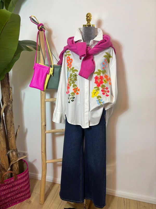 Bluse "Flower"