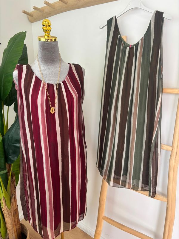 Gestreiftes Kleid